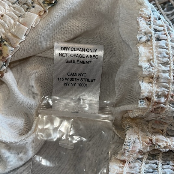 CAMI NYC ROBYN CHIFFON TOP in Pale Waterflower - Picture 9 of 10